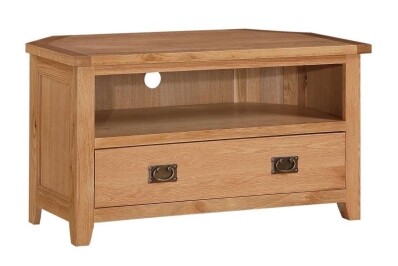 Forester Oak Corner TV Unit