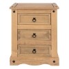 3 Drawer Bedside Cabinet