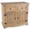 Wooden Sideboard Pine 2 door