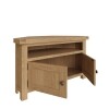 Oak Corner TV Unit