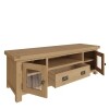 Large Oak TV Unit