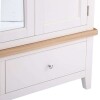 Contemporary 3 Door Wooden Wardrobe in Ivory White & Oak - Image 10