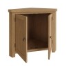 Oak Corner Cupboard