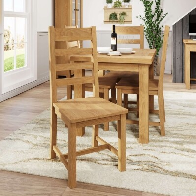 Rustic Oak Chairs