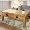 Oak Coffee Table Rustic