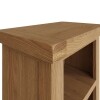 Narrow Oak Bookcase