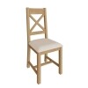 Oak Upholstered Dining Chairs