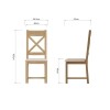 Oak Upholstered Dining Chairs