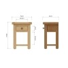 Oak Side Cabinet