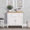 White Narrow Sideboard