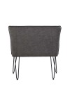 Bench 90cm Grey PU - Image 7