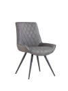 Dining Chair Grey PU - Image 2