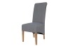 Scroll Back Chair - Light Grey - Image 2