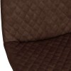 Diamond Stich Dining Chair - Brown - Image 7