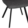Diamond Stitch Dining Chair - Grey - Image 7
