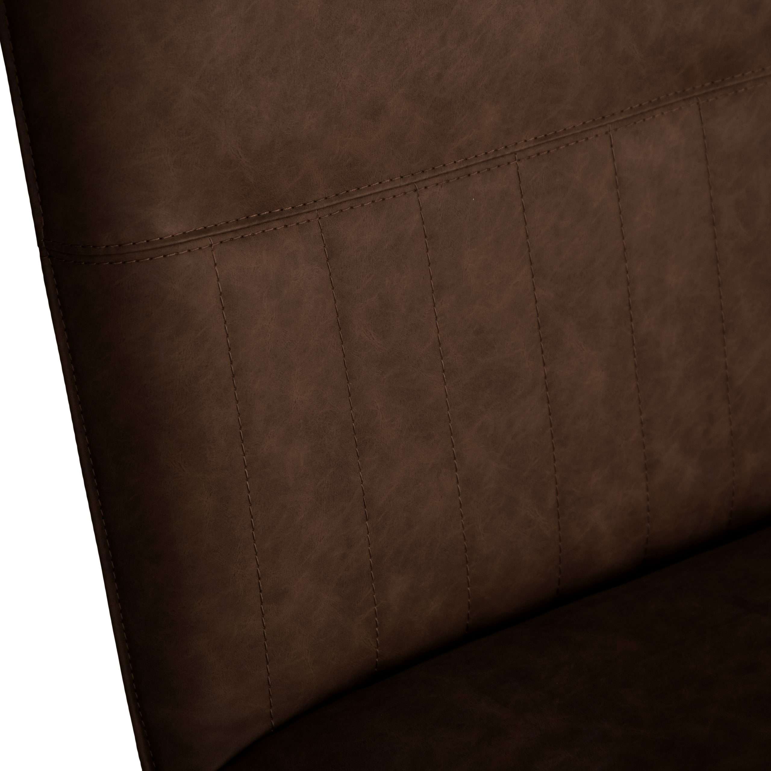 1.3m Dining Bench - Brown - Image 8