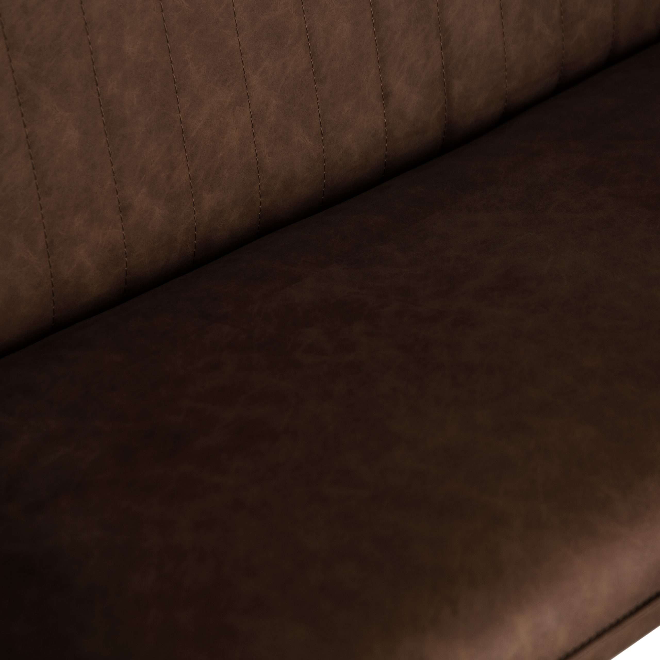 1.3m Dining Bench - Brown - Image 7