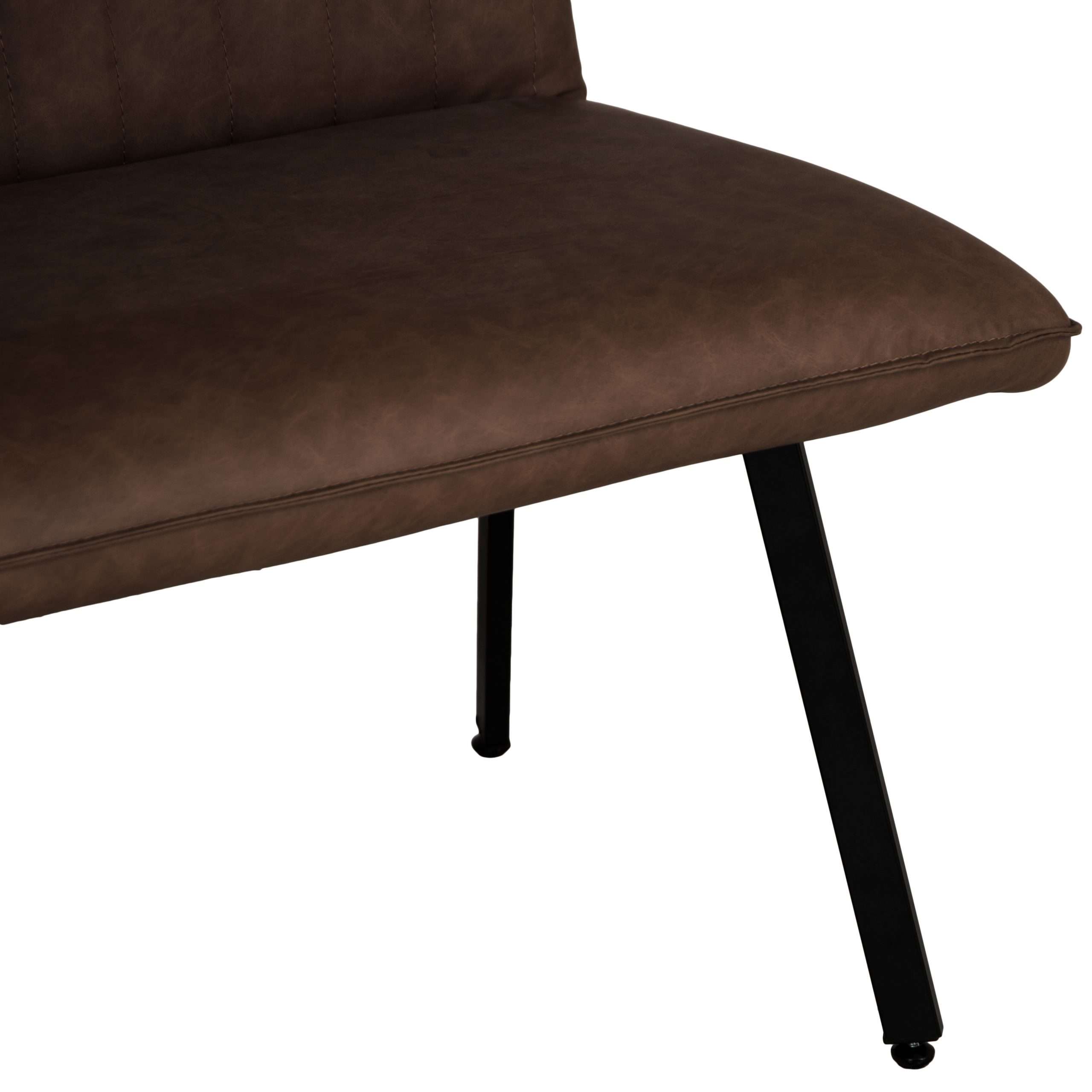 1.3m Dining Bench - Brown - Image 11