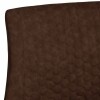 Honeycombe Stitch Dining Chair - Brown - Image 7