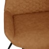 Honeycombe Stitch Dining Chair - Tan - Image 6