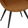 Honeycombe Stitch Dining Chair - Tan - Image 4