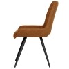 Honeycombe Stitch Dining Chair - Tan - Image 2
