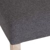 Fabric Dining Chair - Grey - Image 3