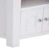White Oak Corner Tv Stand - Image 7