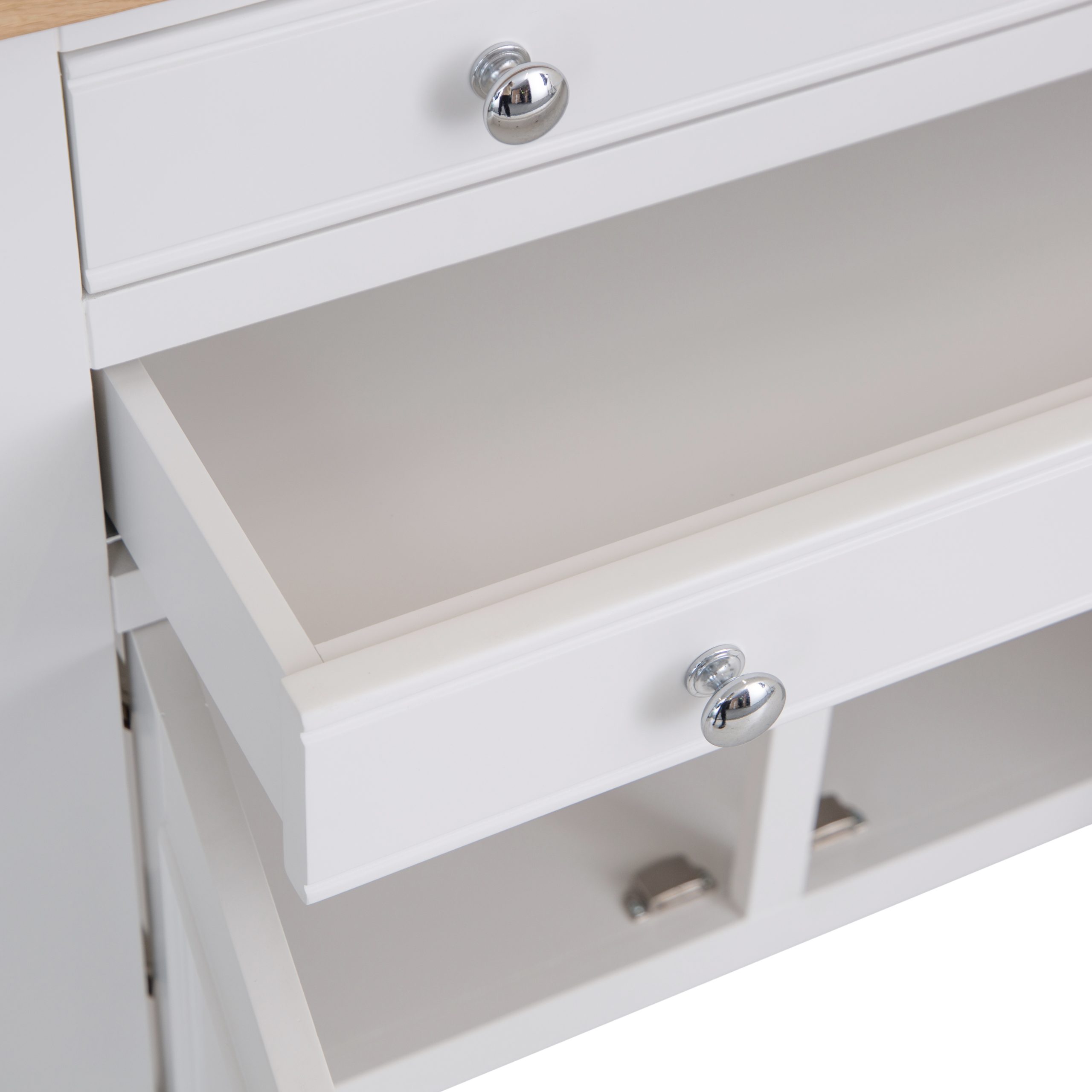 Small Oak Side Board - Image 5