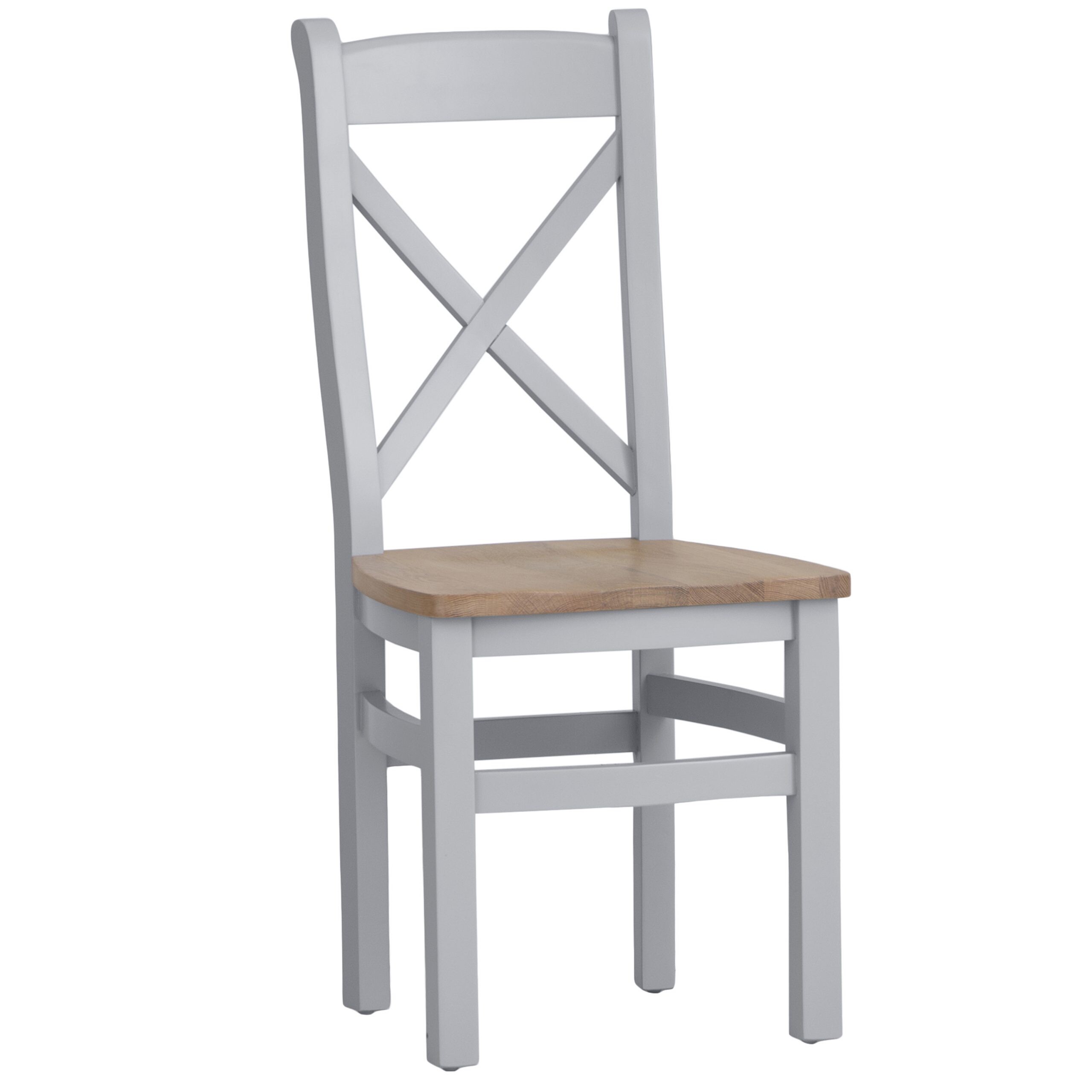 Modern Light Grey Dining Chairs Set for Stylish Dining Spaces - Image 2