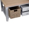 Modern Grey Coffee Table with Convenient Storage Solution - Image 4