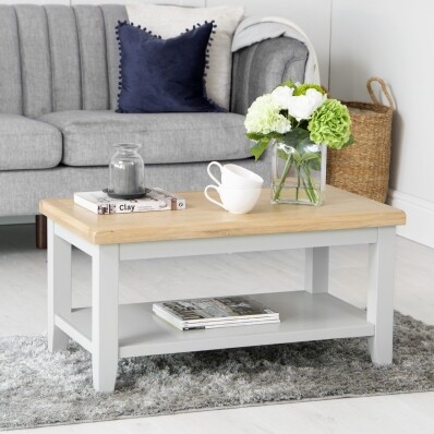 Small Grey Coffee Table