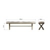 2.0m Cross Leg Bench - Image 10