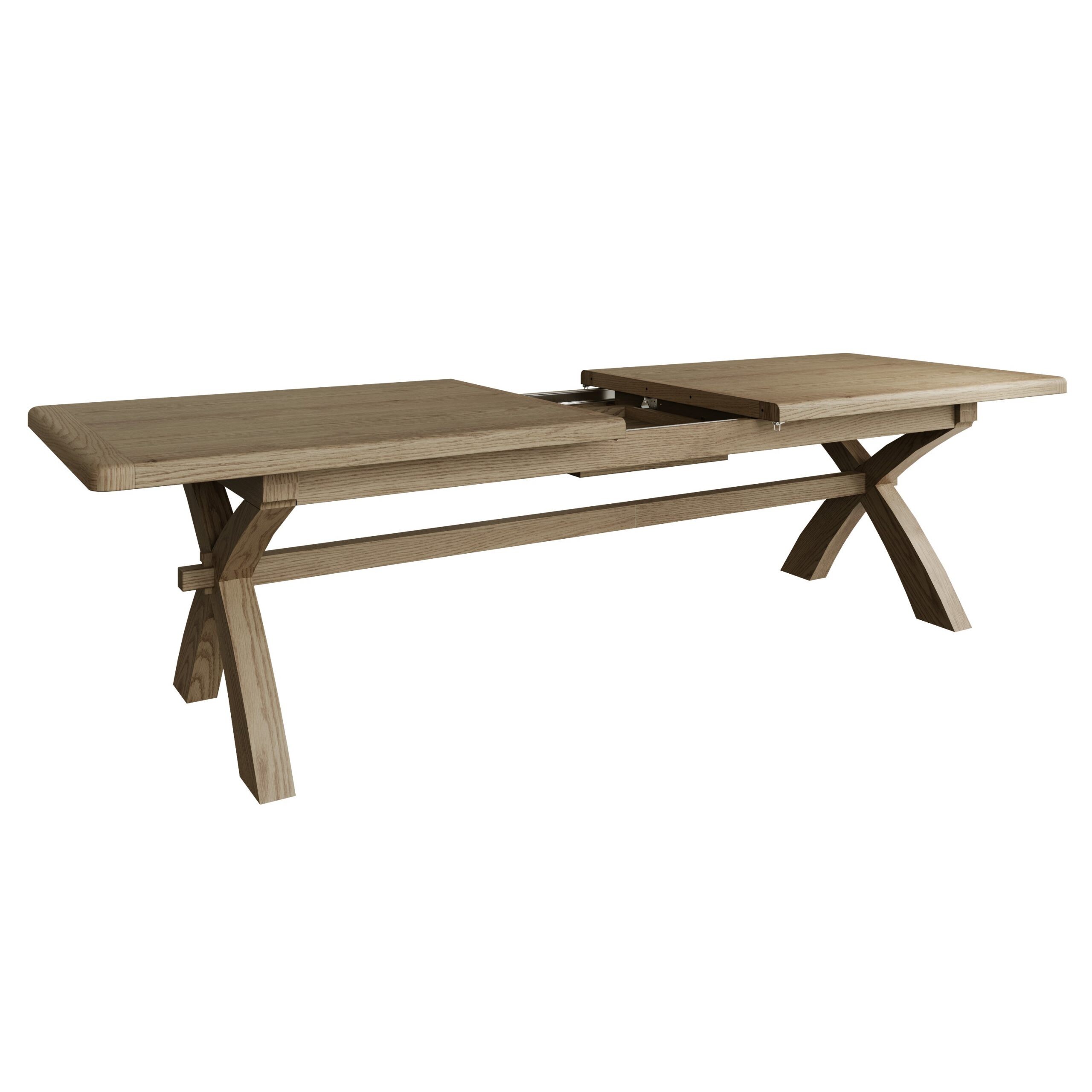 2.5m Cross Legged Dining Table - Image 3