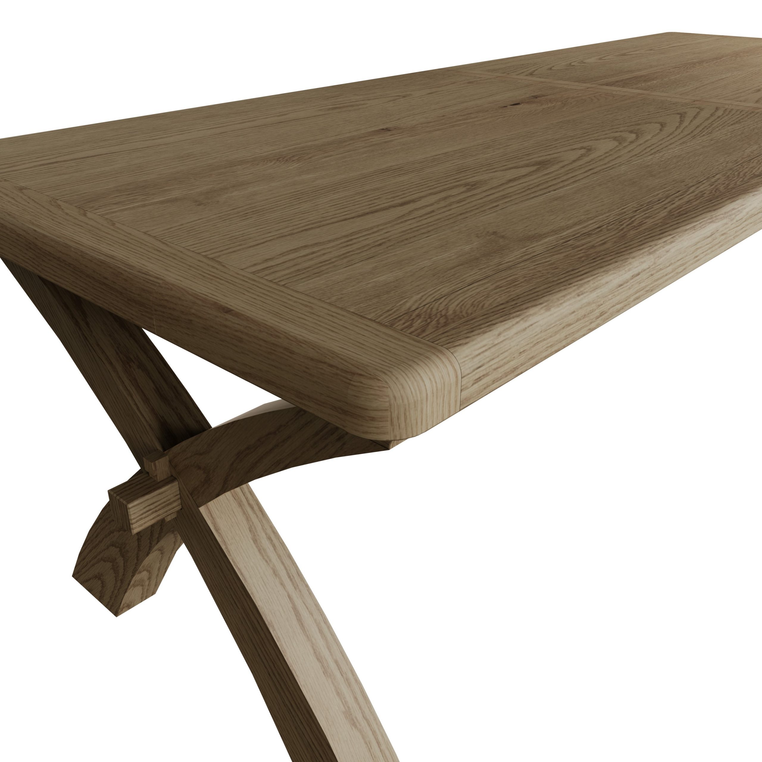 2.5m Cross Legged Dining Table - Image 9