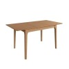 1.2m Butterfly Extending Light Oak Dining Tables - Image 3