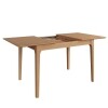 1.2m Butterfly Extending Light Oak Dining Tables - Image 7