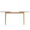 1.2m Butterfly Extending Light Oak Dining Tables - Image 8