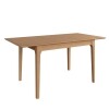 1.2m Butterfly Extending Light Oak Dining Tables - Image 9