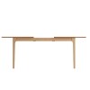 1.6m Butterfly Extending Light Oak Tables - Image 8