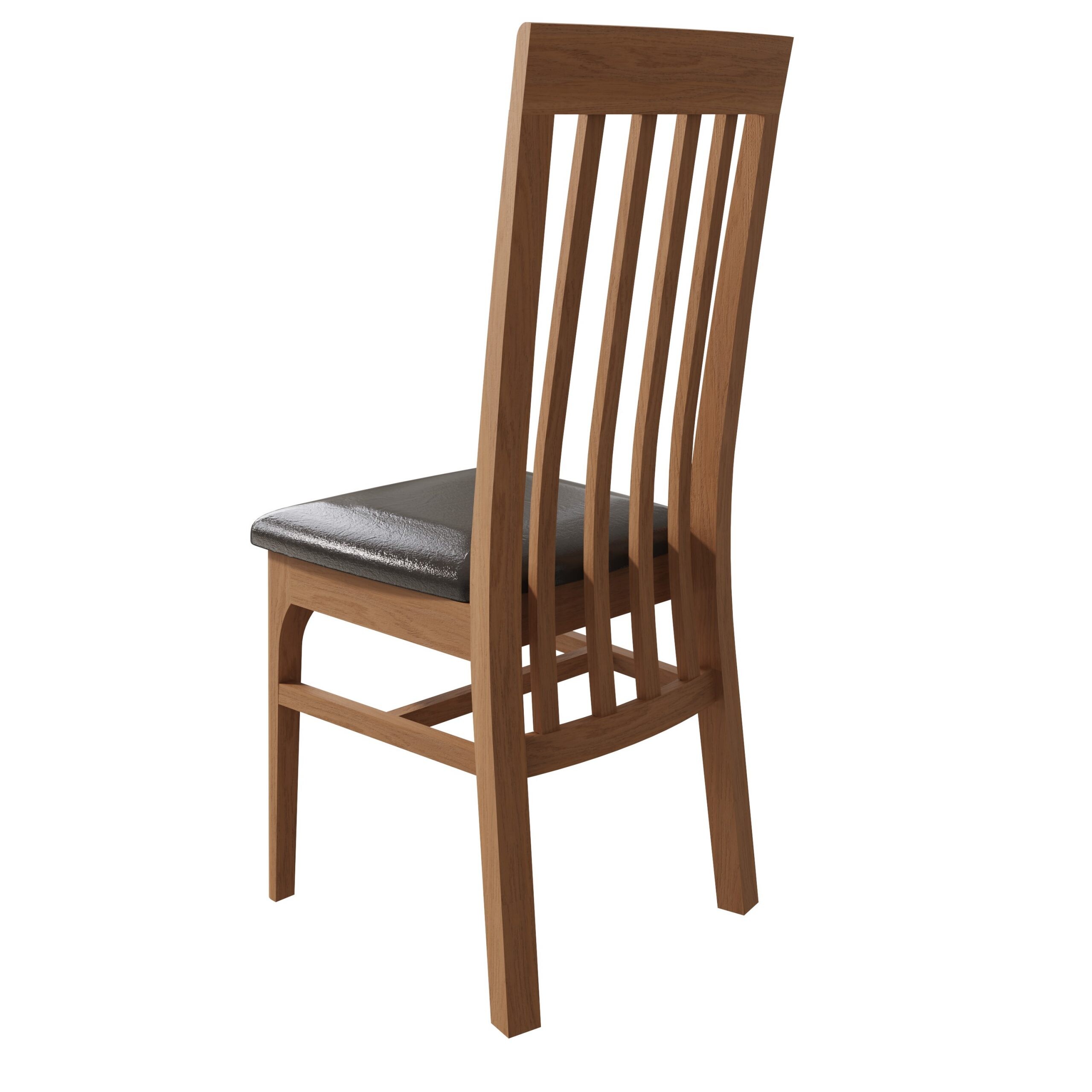 Slat Back Chair PU - Image 3