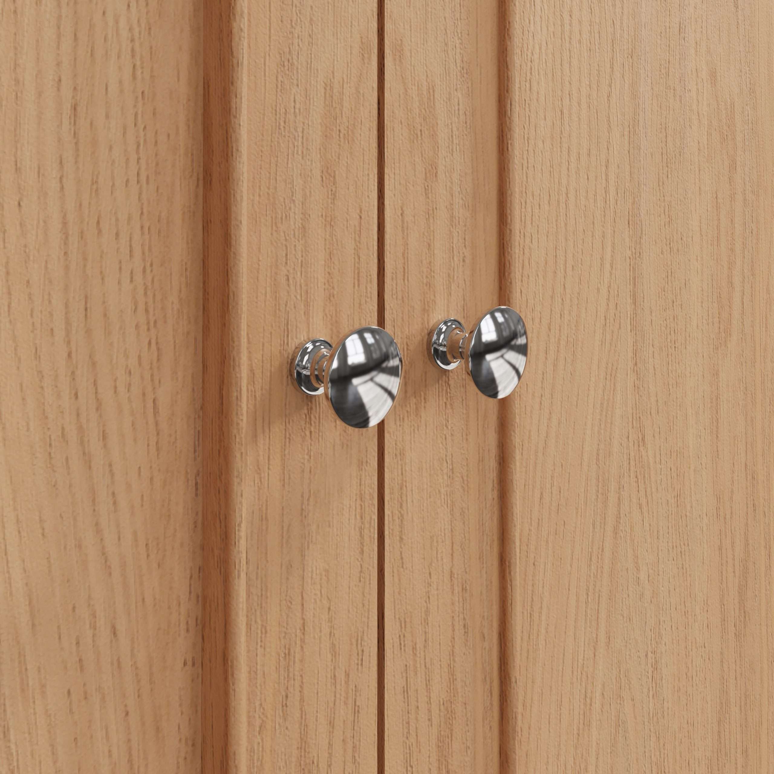 Modern Light Oak Wardrobe with Spacious Storage - Image 7