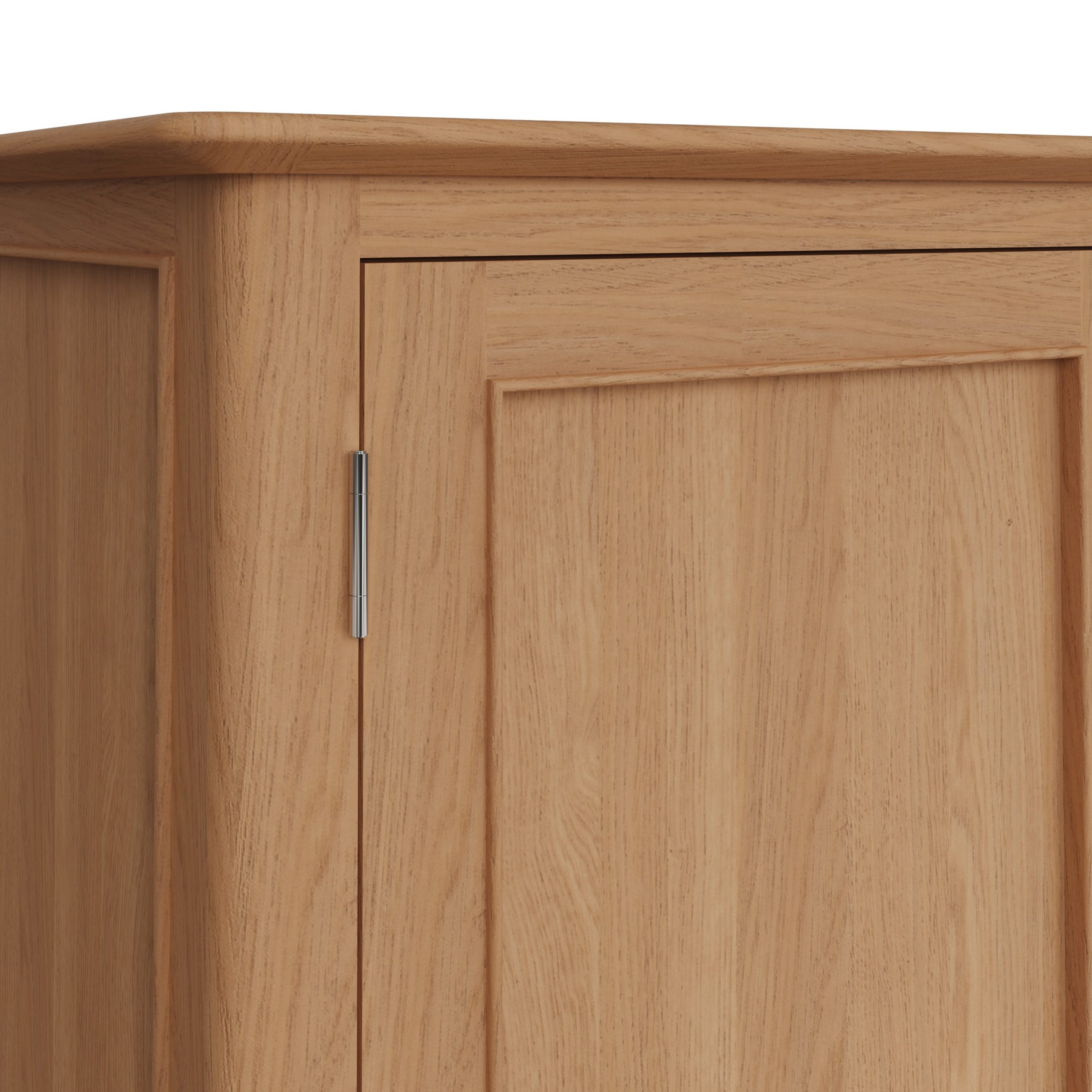 Modern Light Oak Wardrobe with Spacious Storage - Image 8