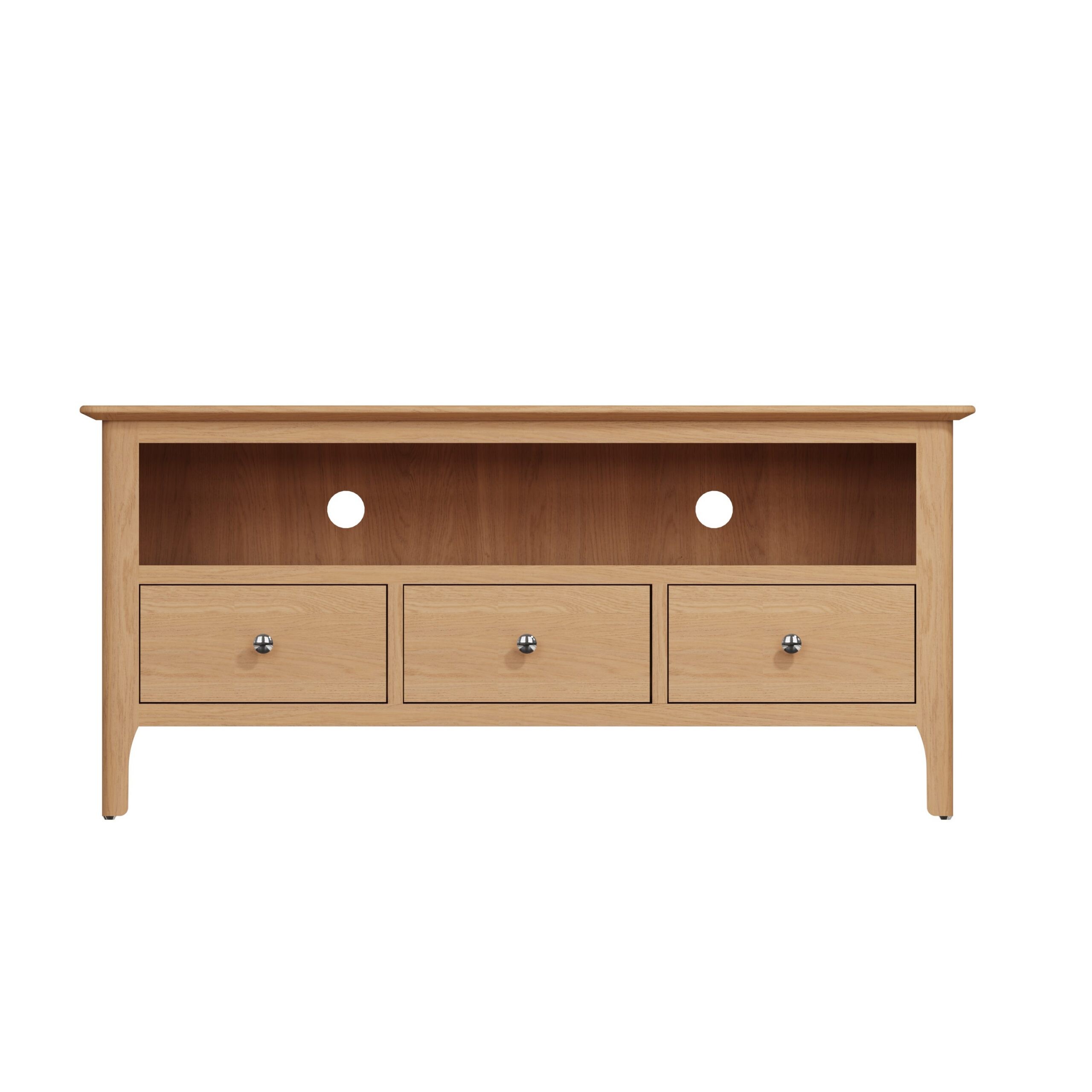 Contemporary Modern Oak TV Unit - Stylish Living Room Furniture - Image 4