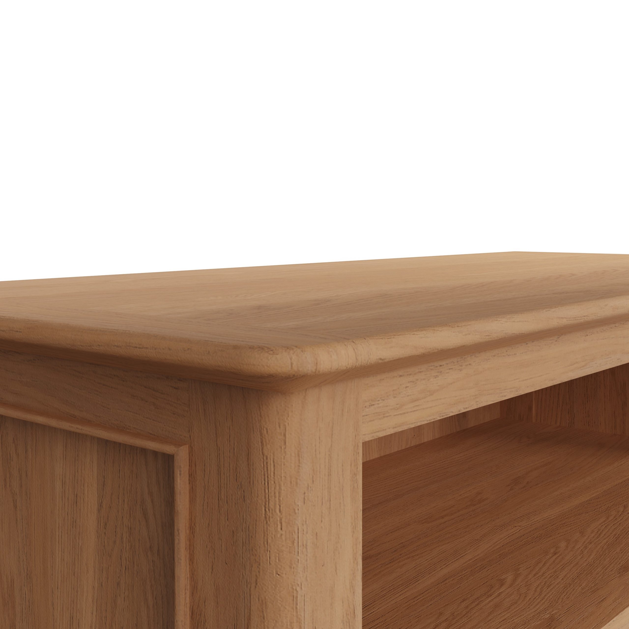 Contemporary Oak TV Stand - Image 9