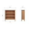 Small Wide Bookcase - Image 6