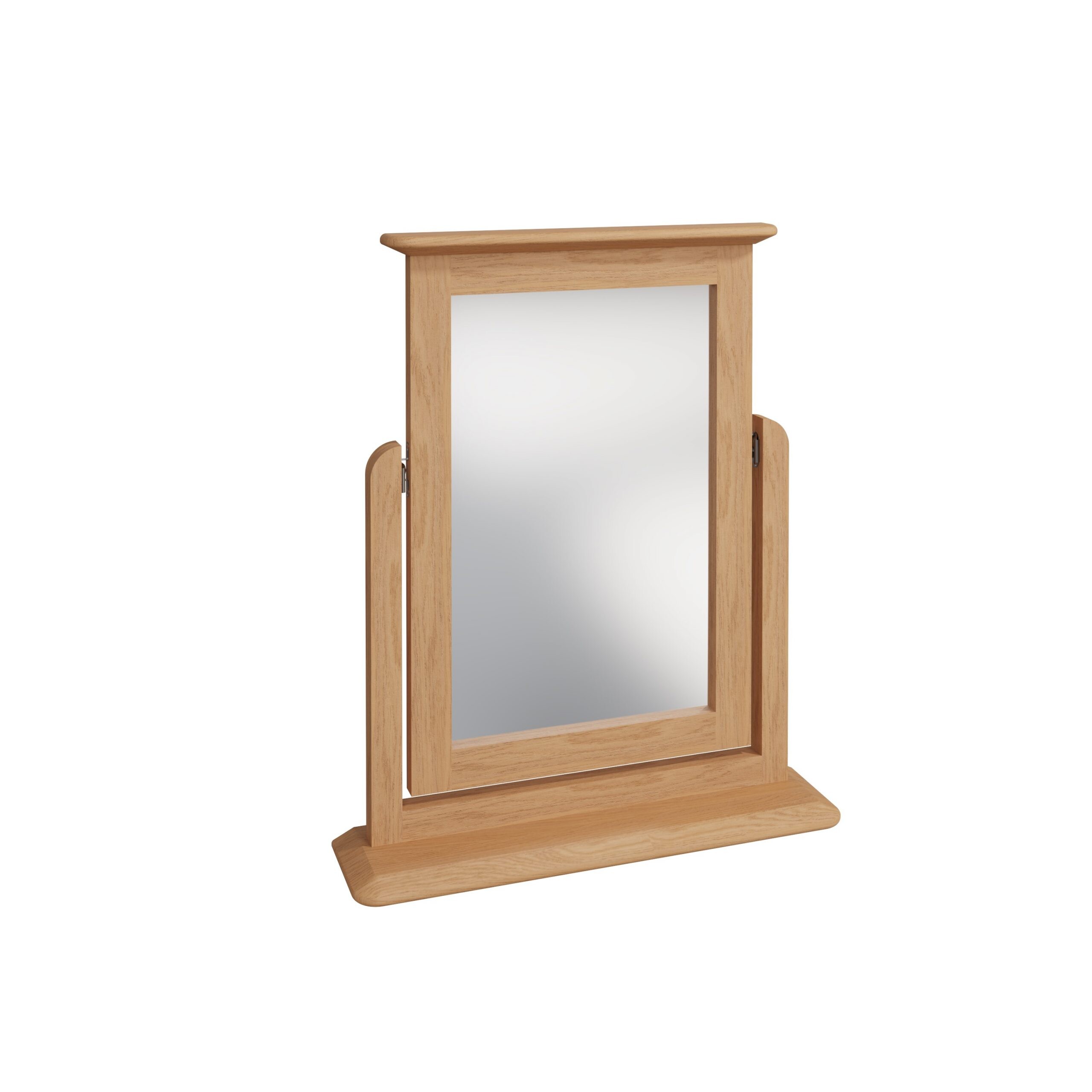 light oak dressing table mirror