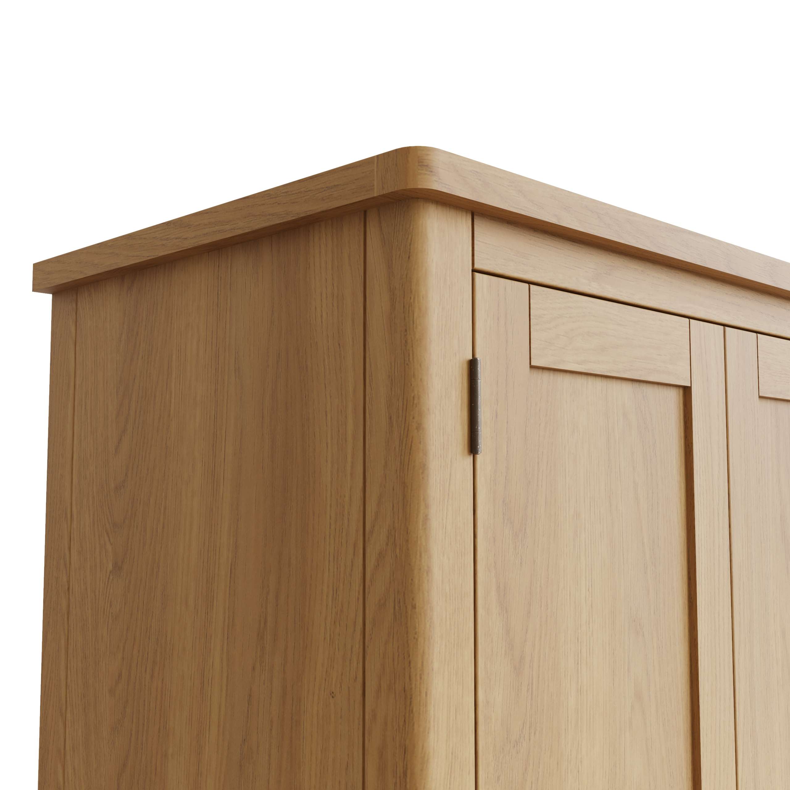 Oak Two Door Wardrobe - Image 7