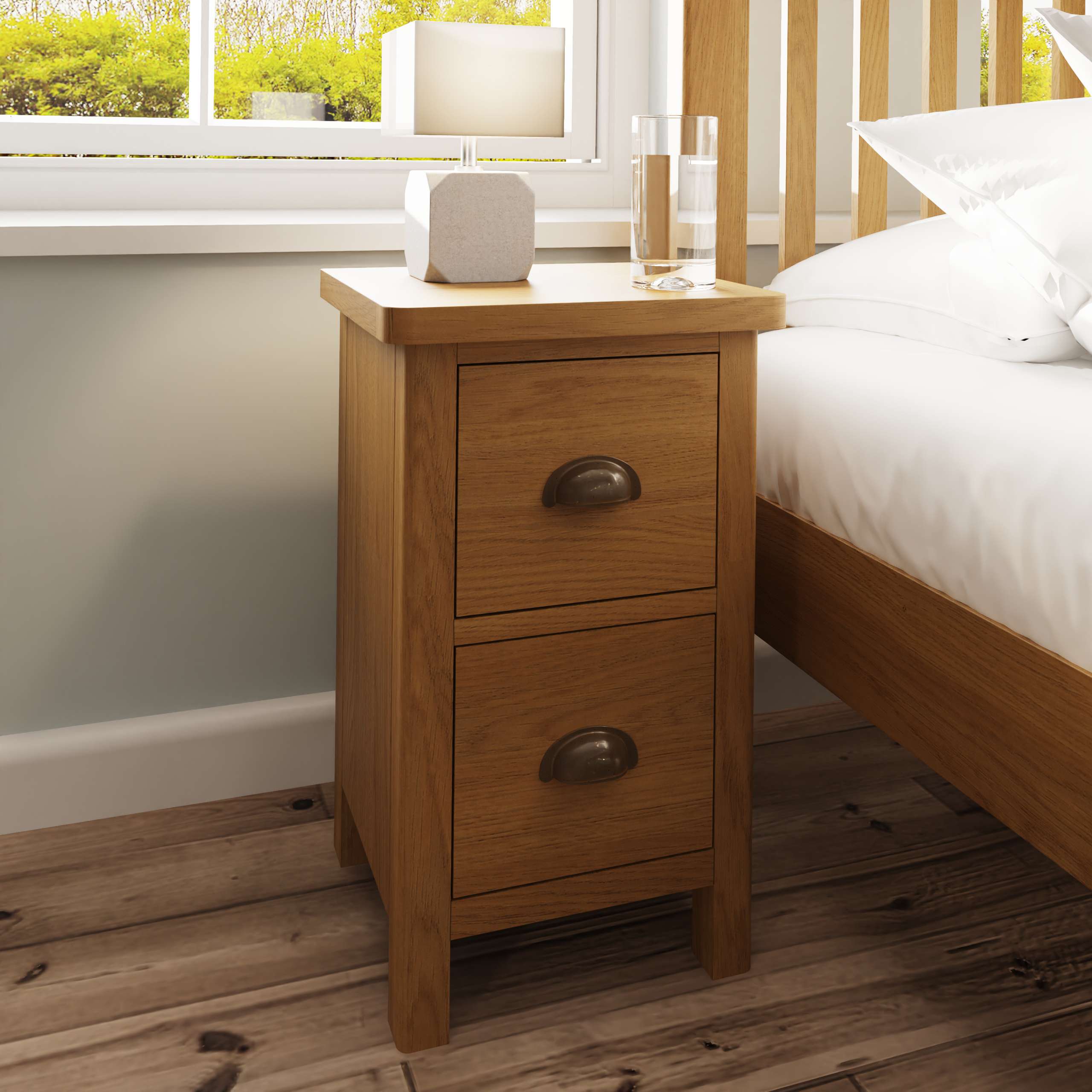 Slim Modern Nightstand
