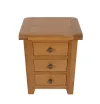 Rustic Oak Bedside Cabinets - Image 7